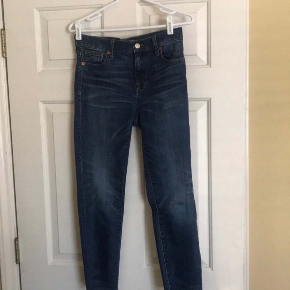 Madewell High Riser Skinny Jeans